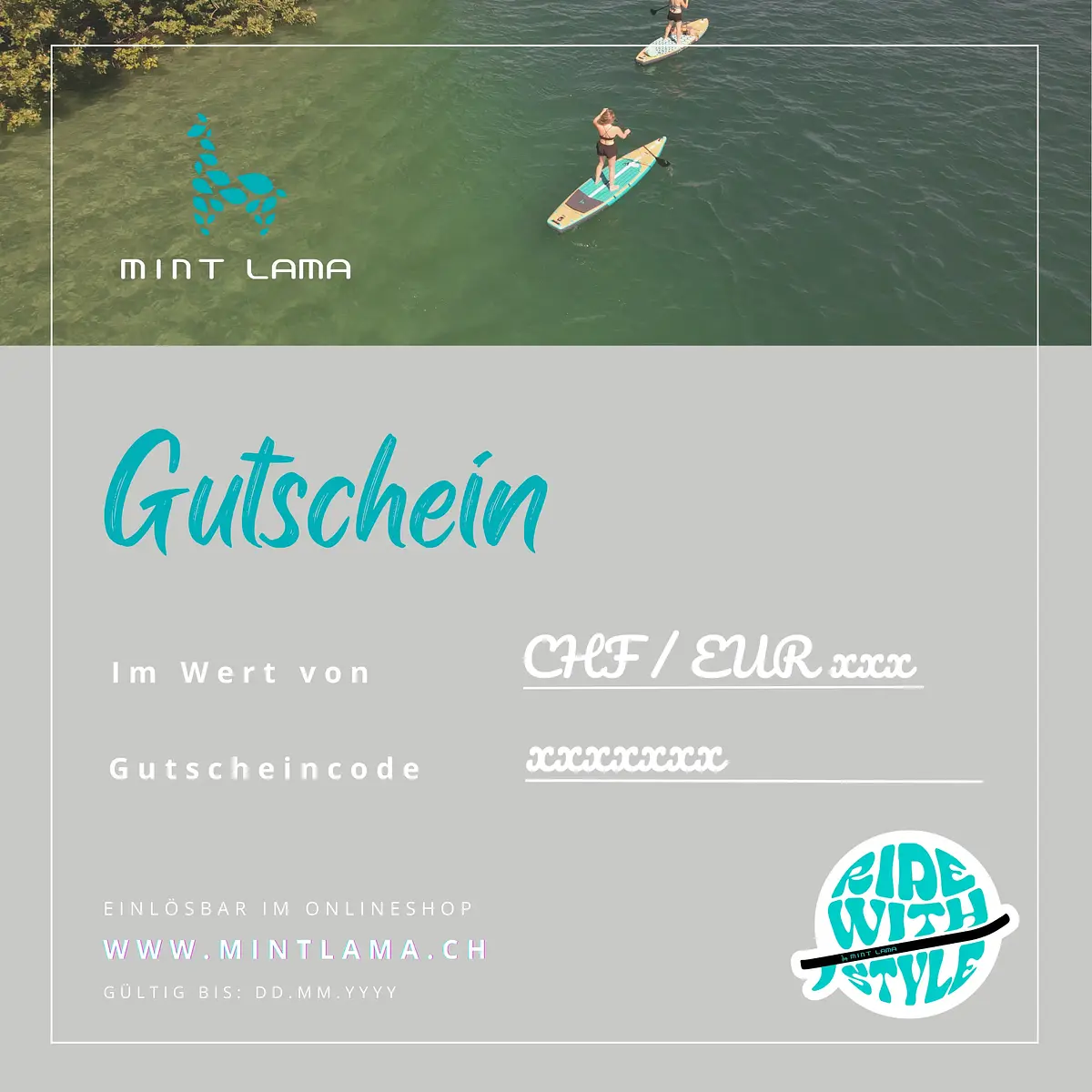 Gutschein 60 EUR Ansicht 2